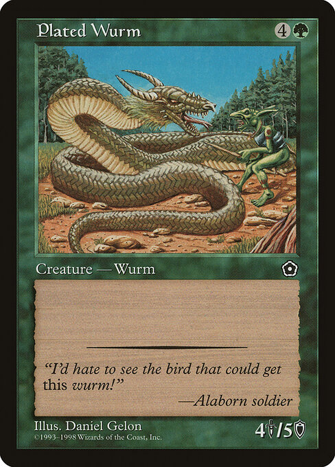 Plated Wurm 141