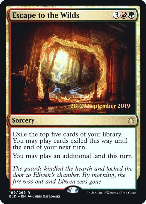 Escape to the Wilds 189s
