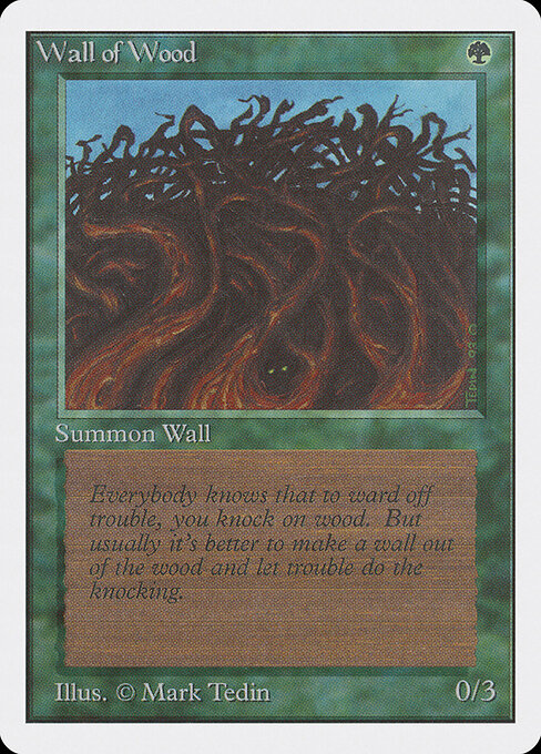 Wall of Wood 226