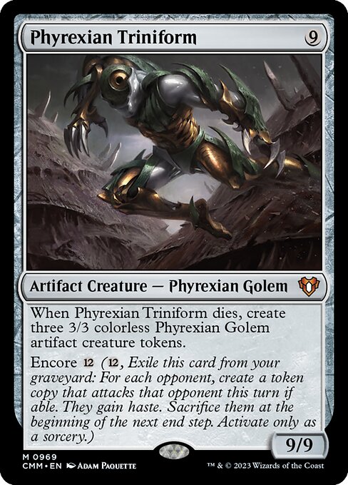 Phyrexian Triniform 969