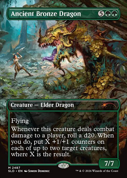 Ancient Bronze Dragon 2487