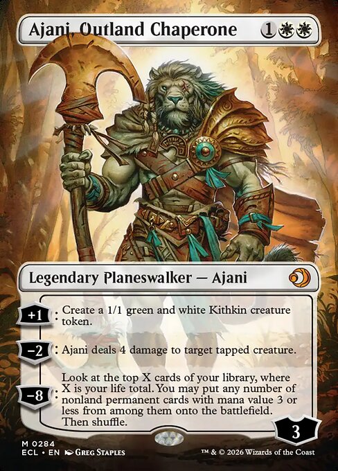 Ajani, Outland Chaperone 284