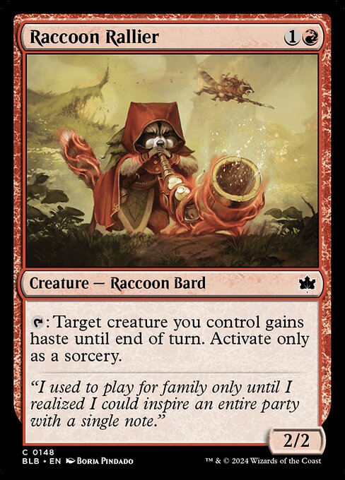 Raccoon Rallier 148