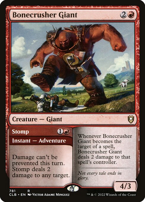 Bonecrusher Giant // Stomp 781