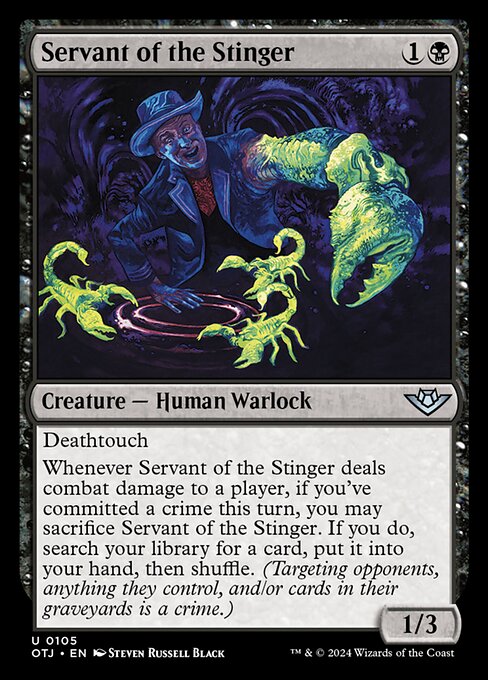 Servant of the Stinger 105