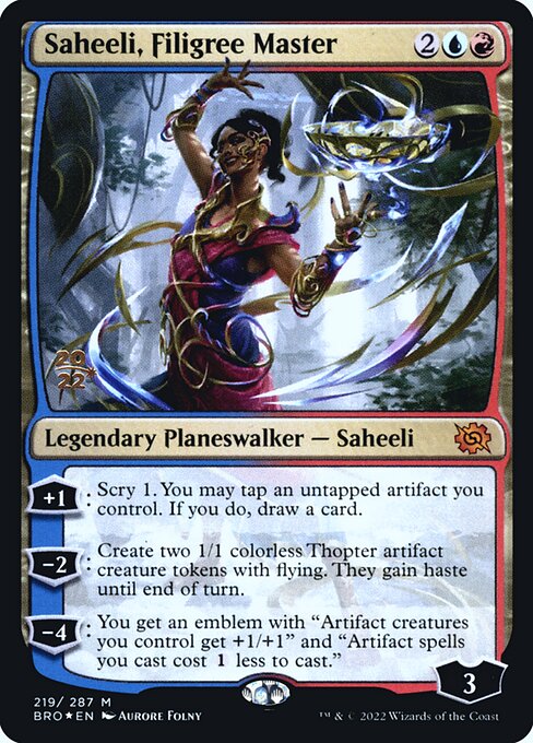 Saheeli, Filigree Master 219s