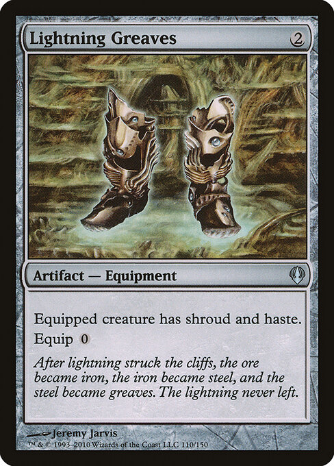 Lightning Greaves 110