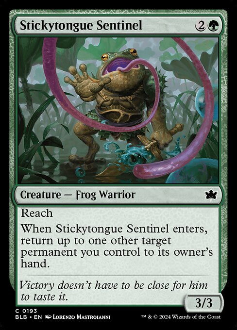 Stickytongue Sentinel 193