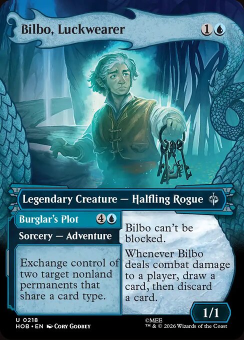 Bilbo, Luckwearer // Burglar's Plot 218