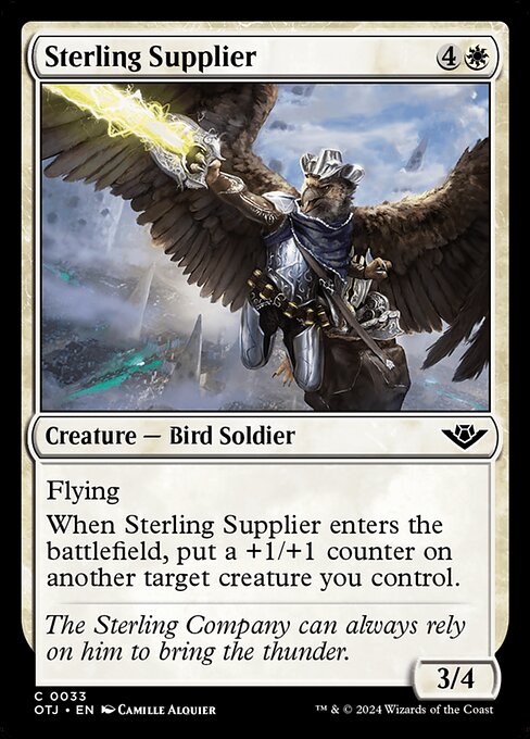 Sterling Supplier 33