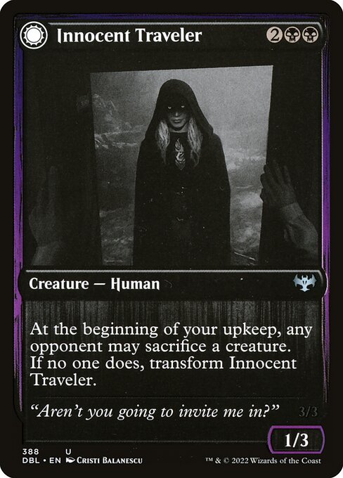 Innocent Traveler // Malicious Invader 388