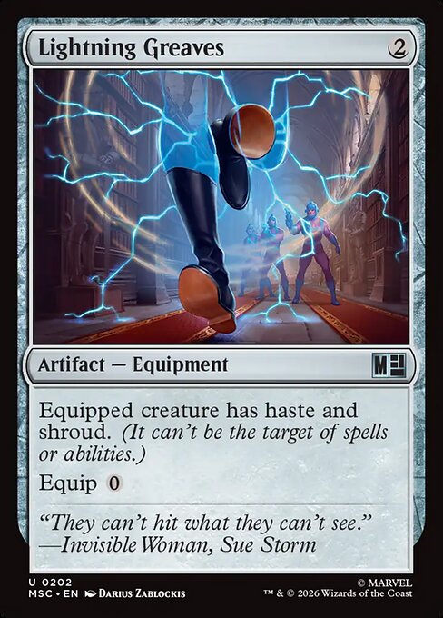 Lightning Greaves 202