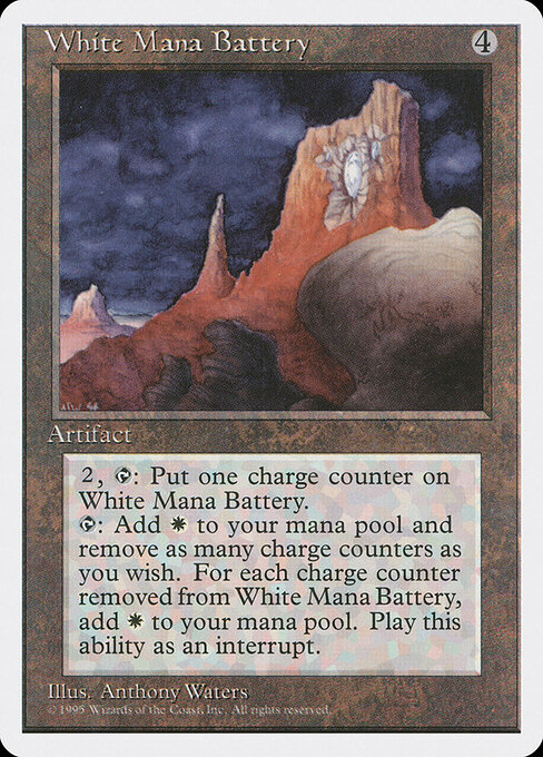 White Mana Battery 357