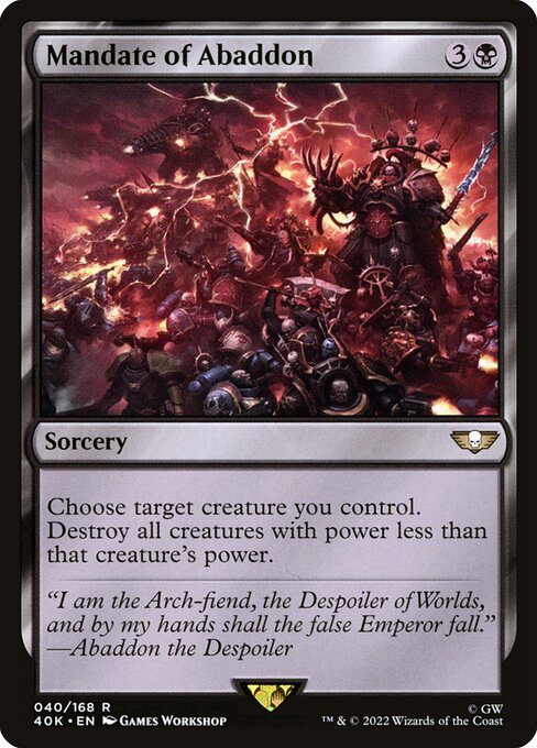Mandate of Abaddon 40