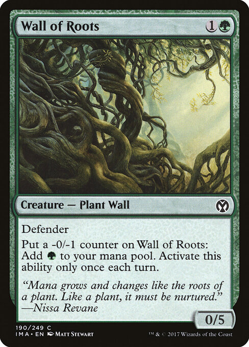 Wall of Roots 190