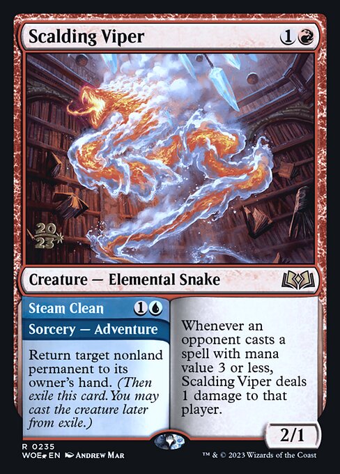 Scalding Viper // Steam Clean 235s