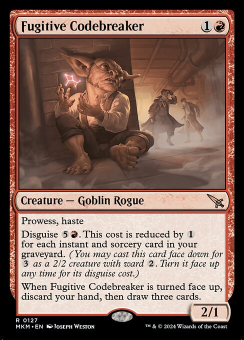 Fugitive Codebreaker 127