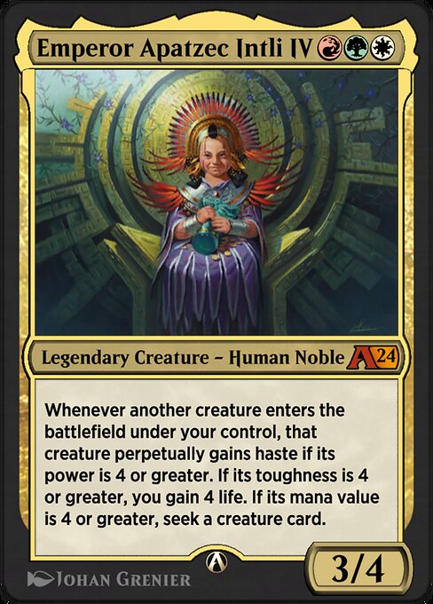 Emperor Apatzec Intli IV 21