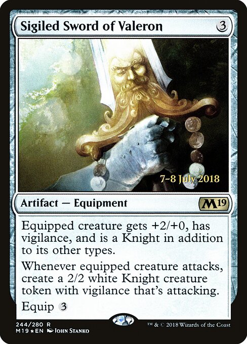 Sigiled Sword of Valeron 244s