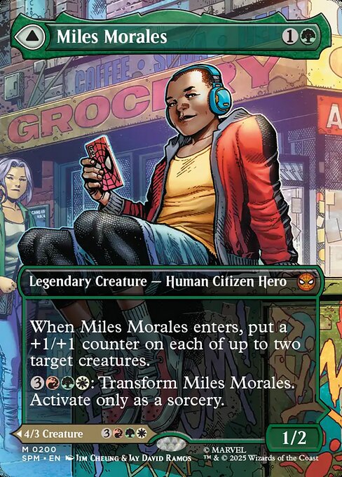 Miles Morales // Ultimate Spider-Man 200