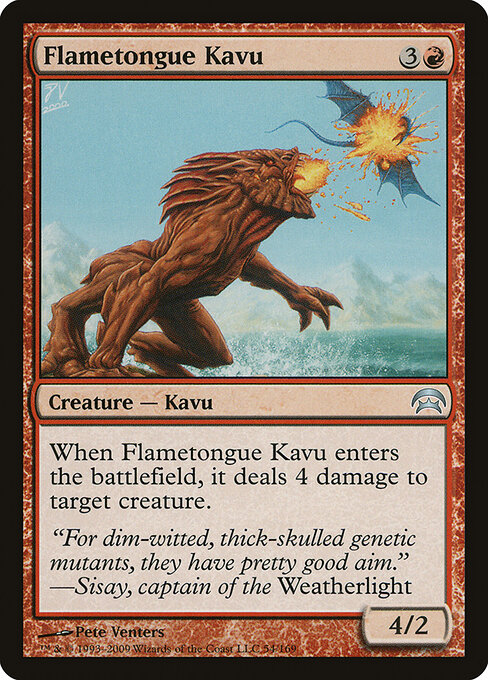 Flametongue Kavu 54