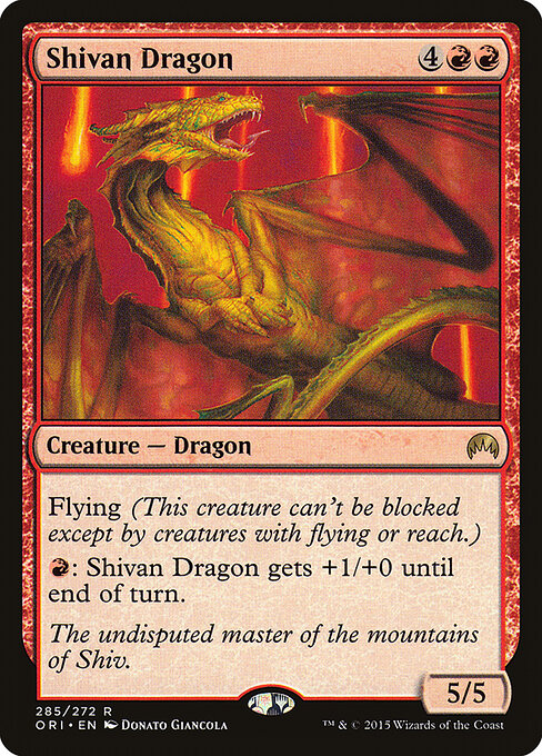 Shivan Dragon 285