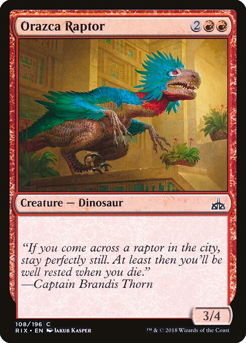 Orazca Raptor 108