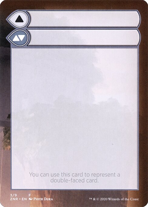 Double-Faced Substitute Card 3