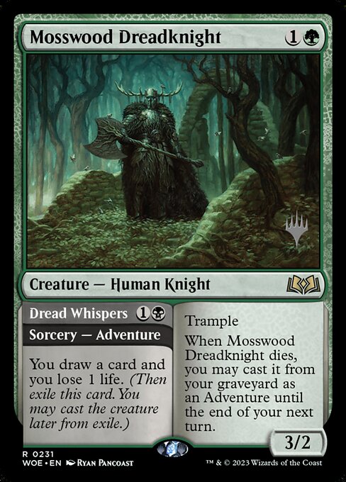Mosswood Dreadknight // Dread Whispers 231p