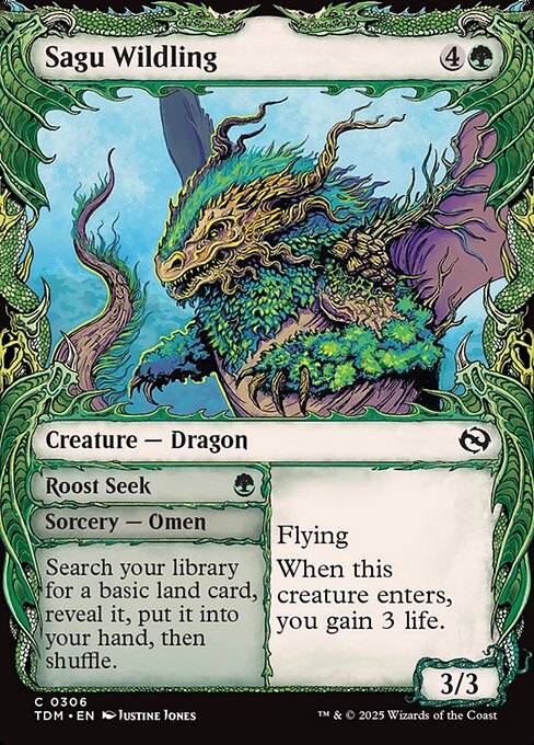 Sagu Wildling // Roost Seek 306
