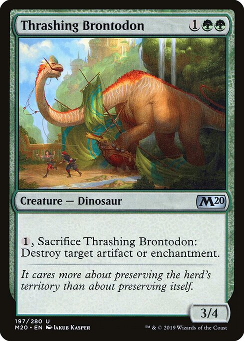 Thrashing Brontodon 197