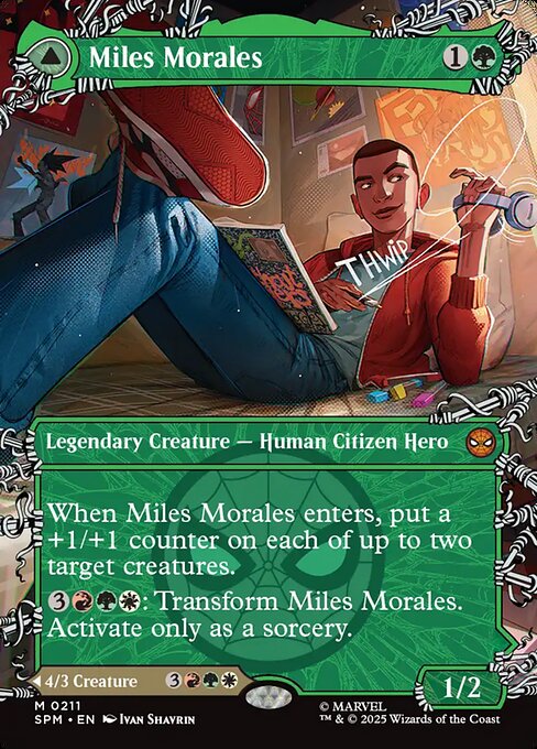 Miles Morales // Ultimate Spider-Man 211