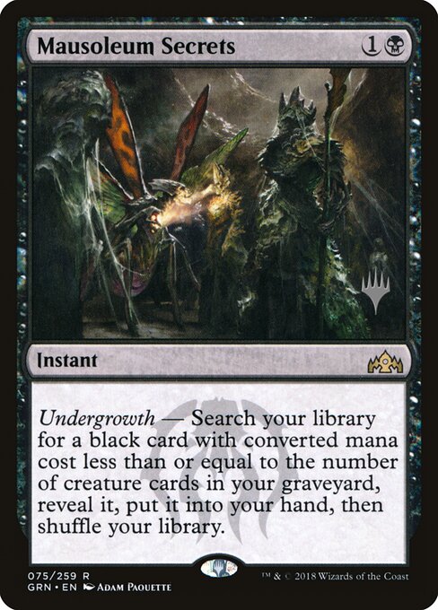 Mausoleum Secrets 75p