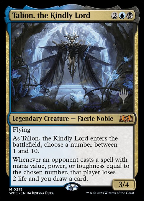 Talion, the Kindly Lord 215p
