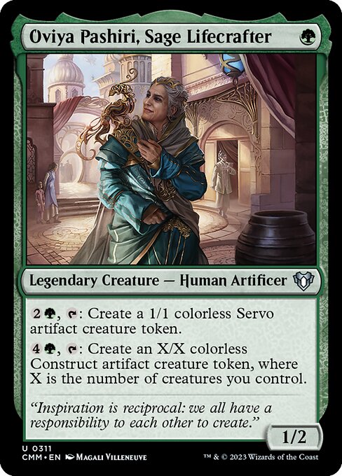 Oviya Pashiri, Sage Lifecrafter 311
