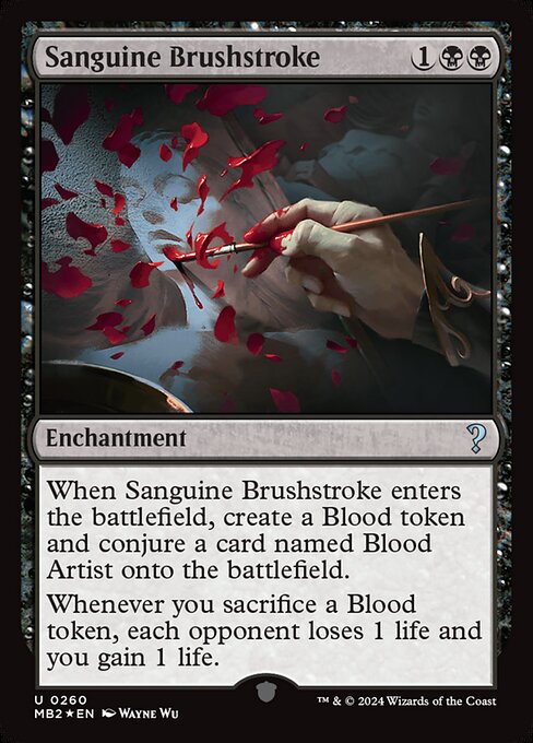 Sanguine Brushstroke 260