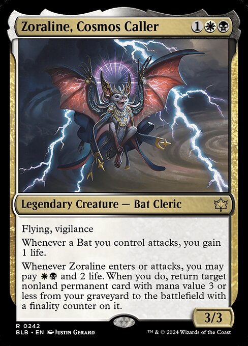 Zoraline, Cosmos Caller 242