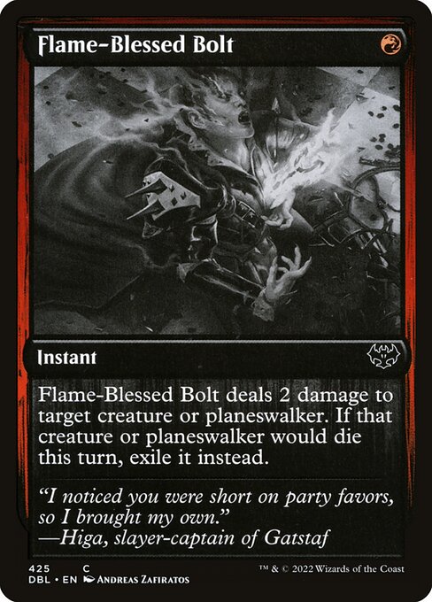 Flame-Blessed Bolt 425