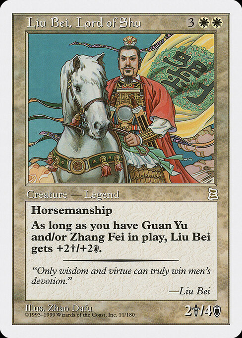 Liu Bei, Lord of Shu 11