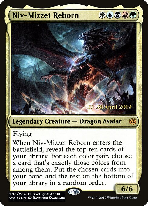 Niv-Mizzet Reborn 208s
