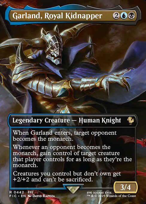 Garland, Royal Kidnapper 442