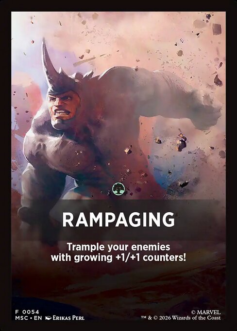 Rampaging 54