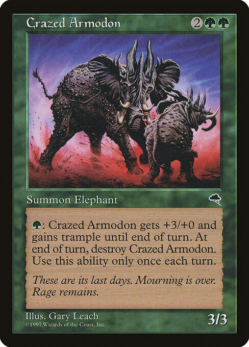 Crazed Armodon 220