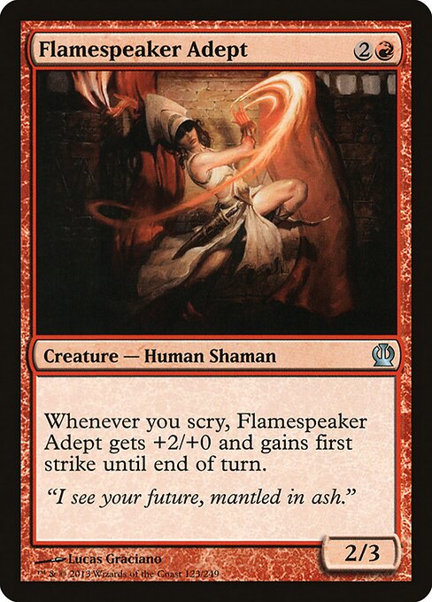 Flamespeaker Adept 123