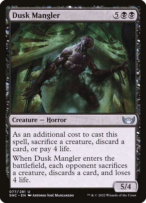 Dusk Mangler 77