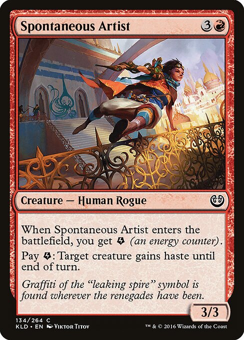 Spontaneous Artist 134