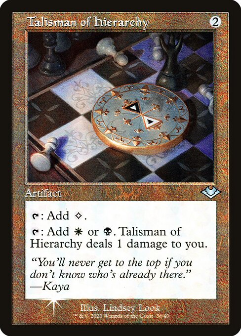 Talisman of Hierarchy 36
