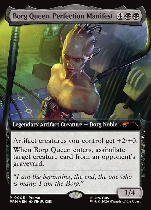 Borg Queen, Perfection Manifest 2026-3