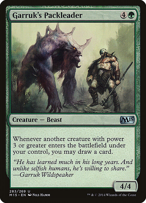 Garruk's Packleader 283