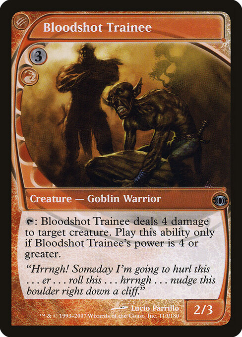 Bloodshot Trainee 110